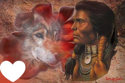 loup-indien Montage photo