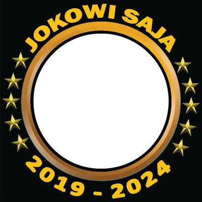 JOKOWI SAJA 20192024 Photomontage