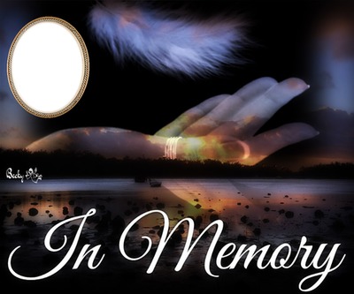 in memory Photo frame effect