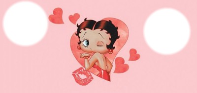 bisous betty boop Photomontage