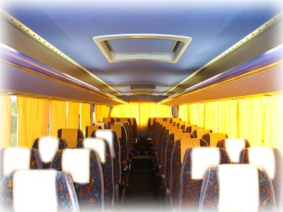 autobus Fotomontaż