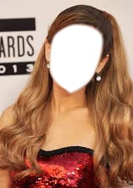 Ariana grande cara Photomontage