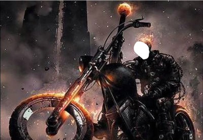 ghost rider Fotomontagem