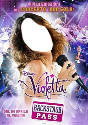 Violetta Volto Fotomontaža