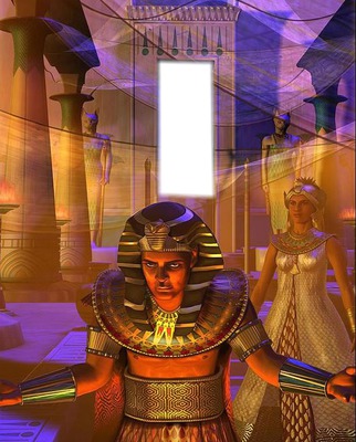 Pharaon Fotomontažas
