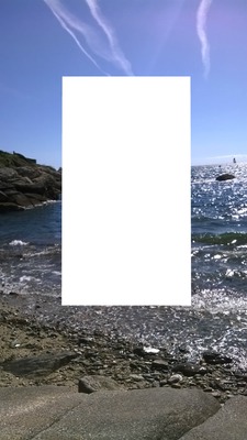 A la Mer ♥ Photo frame effect