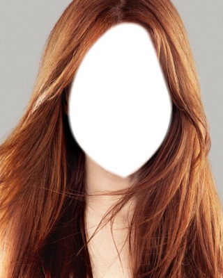 redhead Photo frame effect
