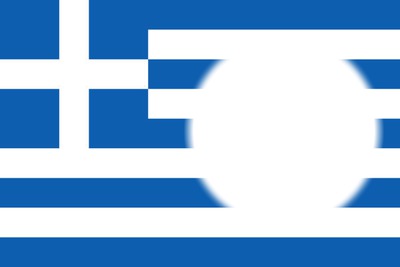 Greece flag Fotomontāža