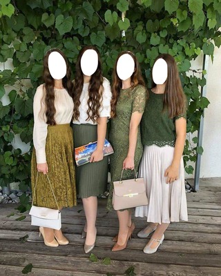renewilly 4 chicas Fotomontaggio