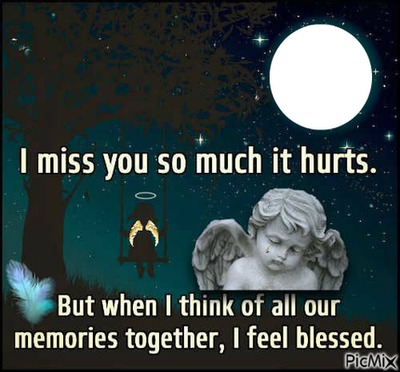 i miss you so much it hurts Photo frame effect