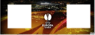 couverture Europa League Photo frame effect
