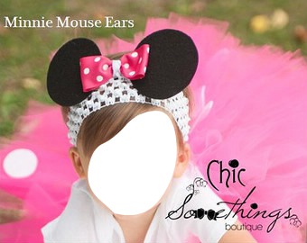 minnie mouse Fotomontagem
