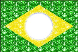 drapeau du brésil Fotómontázs