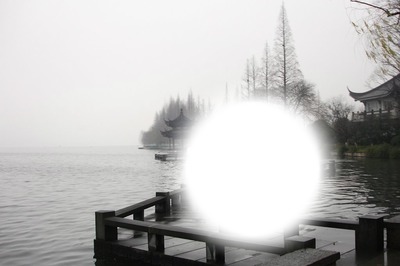 lake Photo frame effect