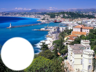 le port de nice Fotomontagem