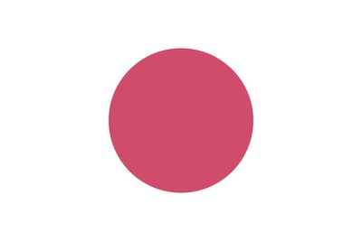 Japan flag Photomontage