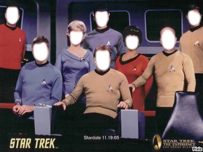 Star Trek Photo frame effect