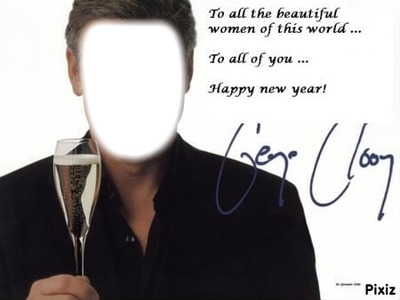 Georges New Year Montage photo