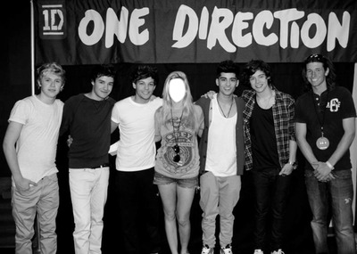 Fan et One Direction Montaje fotografico