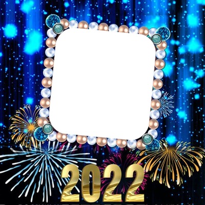 renewilly año 2022 Photo frame effect