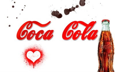 coca cola Fotomontáž