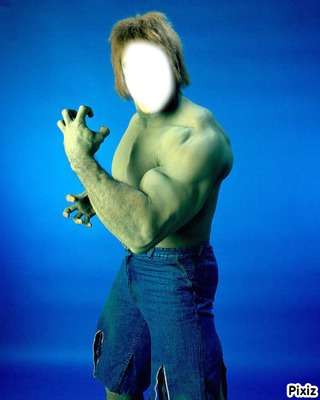 hulk Fotomontage
