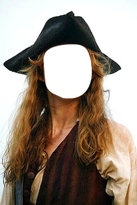 pirate femme Photomontage
