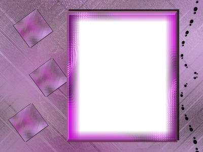cadre violet Fotómontázs