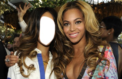 Beyonce and you Fotomontáž