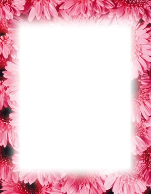 flowers dije Photo frame effect