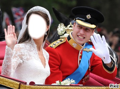 kate and william Montage photo