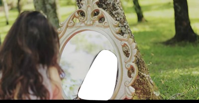 Espelho larissa manoela Fotomontagem