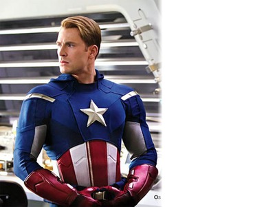 Captain America Avengers Fotomontaż