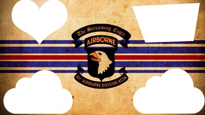 101 airborne フォトモンタージュ