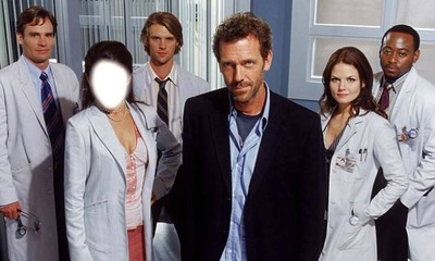dr.house Fotomontage