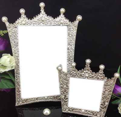 cadres couronne Photo frame effect