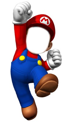 Mario Photo frame effect
