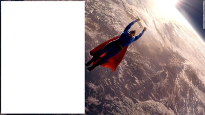 SUPERMAN RETURN Photo frame effect