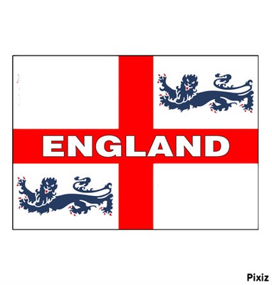 england flag Fotomontāža