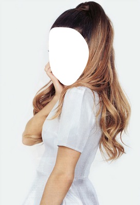 Meu Rosto na Ariana Grande Photomontage