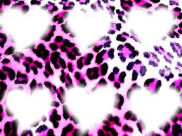 piel de leopardo Montaje fotografico