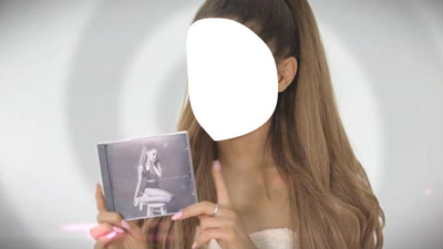 Toi et le cd de Ariana Grande Φωτομοντάζ