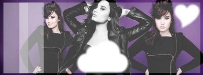 Capa Demi Lovato Fotomontagem