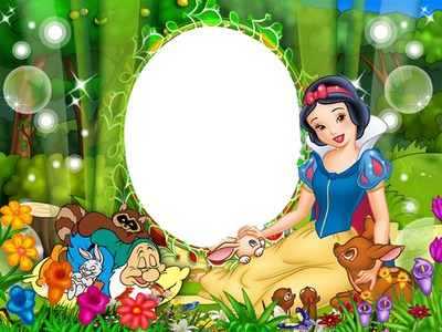Snow White Fotomontažas