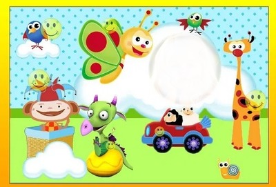 baby tv Photo frame effect