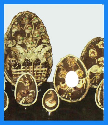 huevos de pascuas Fotomontagem