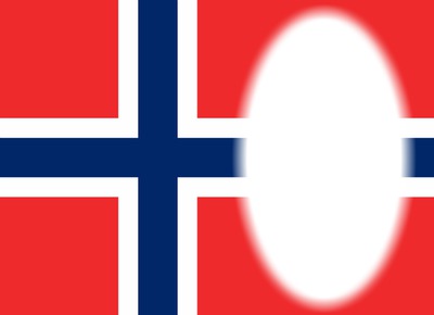 Norway flag Фотомонтаж