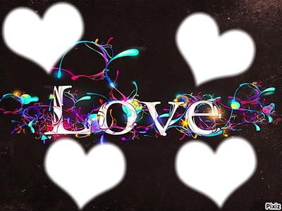 LOVE-LOVE-LOVE* Fotomontage