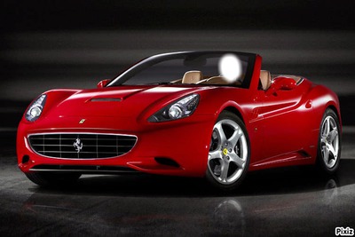 Ferrari Fotomontasje