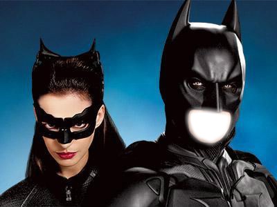 Batman & Catwoman Valokuvamontaasi
